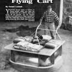 Vintage hover craft cart