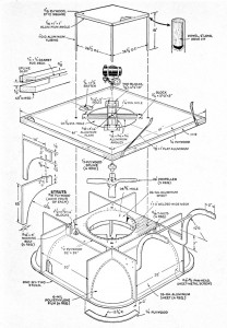vintage hovercraft diagram