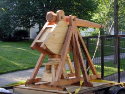 The most “artisan” trebuchets with build plans on the list – Ludgar the 