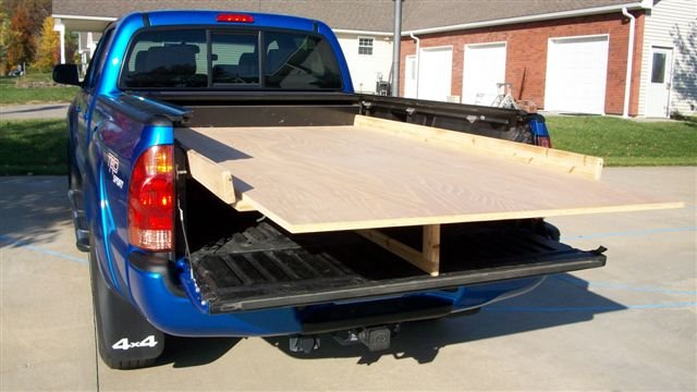 Diy Folding Plywood Rack For Tacoma Pickups — Do It Projects Plans